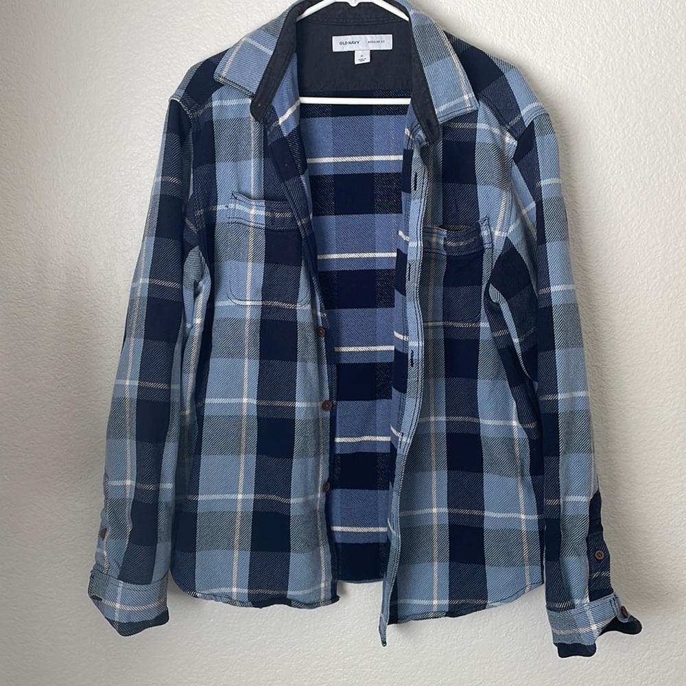 Blue flannel